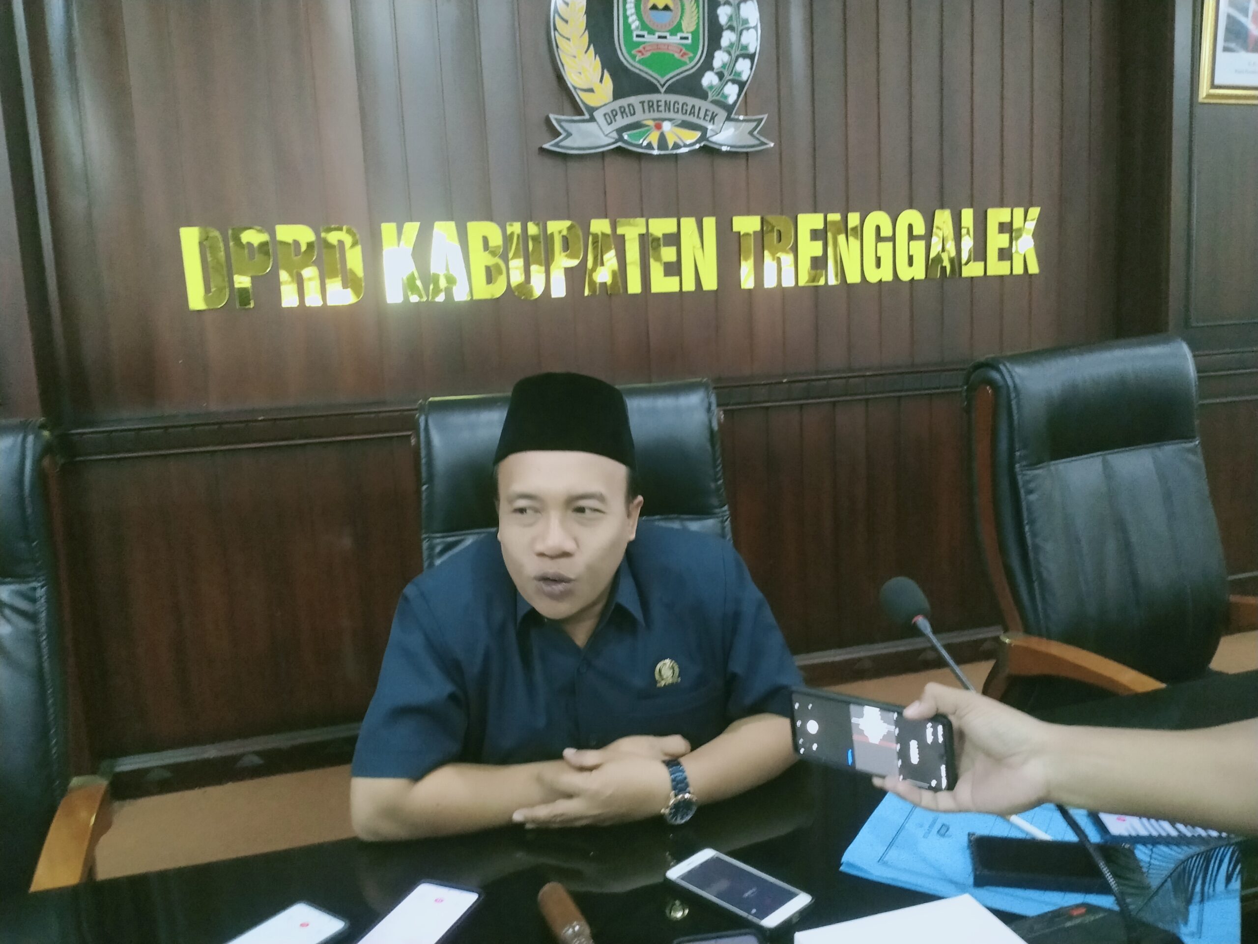 foto: Doding Rachmadi Ketua Sementara DPRD Trenggalek