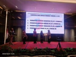 Pemkab Trenggalek Raih Predikat Terbaik III Pelaporan Aksi HAM 2023