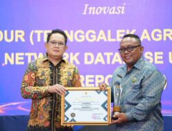 Inovasi E-Tandur Dinas Pertanian Trenggalek Raih Penghargaan Terinovatif 1 Pada Ajang Inotek Award Tingkat Prov Jatim