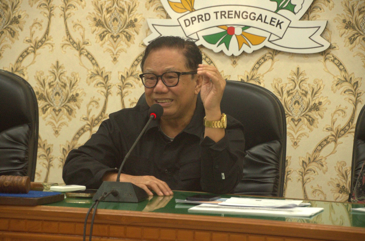 Foto: Moch. Husni Taher Hamid Ketua Komisi I DPRD Trenggalek