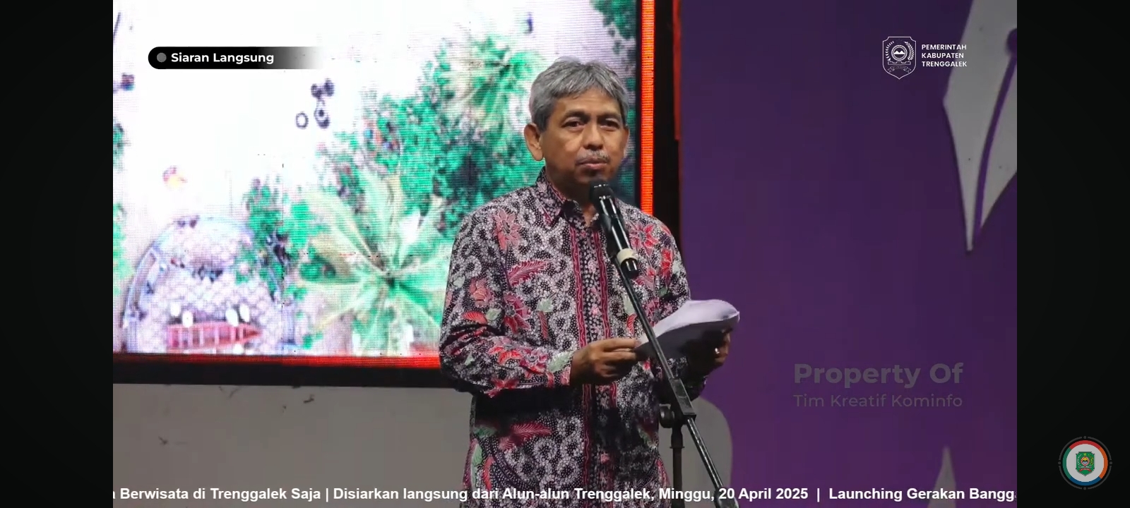oto: Edy Supriyanto Sekda Trenggalek