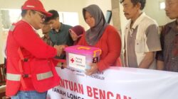 PMI Trenggalek Gelar Aksi Kemanusian, Salurkan Ratusan Bantuan Bagi Korban Tanah Longsor