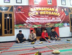 Peringati Peristiwa Kudatuli, DPC PDIP Trenggalek Gelar Sarasehan dan Doa Bersama 