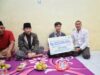 Mas Ipin Serahkan Santunan Jaminan Kecelakaan Kerja dan Beasiswa Korban Laka Laut di Kecamatan Munjungan Senilai 223 Juta