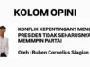 Konflik Kepentingan? Mengapa Presiden Tidak Seharusnya Memimpin Partai