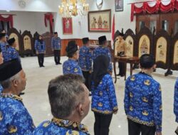 Bupati Arifin Melantik Tiga Pejabat Tinggi Pratama
