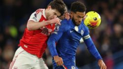 Premier League, Chelsea Tahan Arsenal 1-1