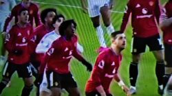 Premier League, Leed United Vs Manchester United 1-1.