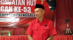 Mantan Kadin PUPR Trenggalek Ramelan Resmi Gabung PDIP