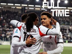 Seri A Liga Italia, Dijamu Cagliari, AC Milan Menang Tipis 1-0  