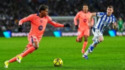 Liga Spanyol, Barca Tumbang Dikandang Real Sociedad