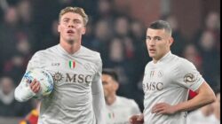 Liga Italia, Genoa Dibungkam Napoli 2-3, Tendangan Penalti Rasmus Hojlund Jadi Penentu Kemenangan.