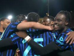 Liga Itali, Inter Milan Semakin Jauh Meninggalkan Rivalnya Setelah Menang 2-0 Lawan Lecce.