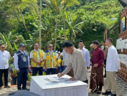 Dukung Penguatan Ketahanan Air dan Pangan Trenggalek, Wapres Tinjau Progres Pembangunan Bendungan Bagong 