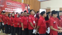 DPC PDIP Gelar Musancab, Arifin Beri 2 Tugas Pada Pengurus PAC Baru