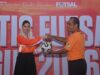 Novita Hardini Buka Turnamen Futsal 2026 di GOR Gajah Putih Trenggalek