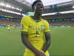 Piala Dunia 2026, Skotlandia Dibantai Brasil 3-0, Vinicius Cetak Brace